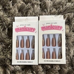 Manicure Press On Nails - Nude